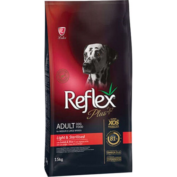 REFLEX PLUS KISIR KÖPEK MAMASI 15KG